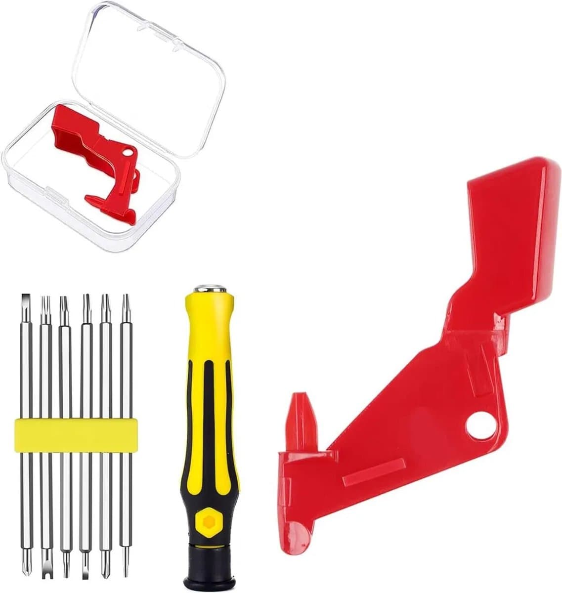 Geschikt voor het repareren van de schakelaars van de Dyson V11. Het accessoire versterkt de bedieningskracht van de aan/uit-knop en is compatibel met de Dyson V11 en V10 (schroevendraaieraccessoire vereist). — afbeelding 1