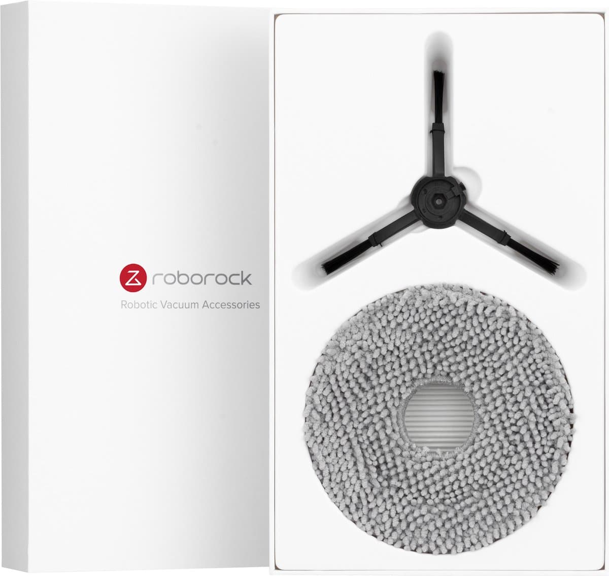 Roborock Originele Robotstofzuiger Onderdelen-Accessoires Kit-Voor Roborock Qrevo Master-Built-in Side Brush*1/Filter*1/Mop*2 — afbeelding 1