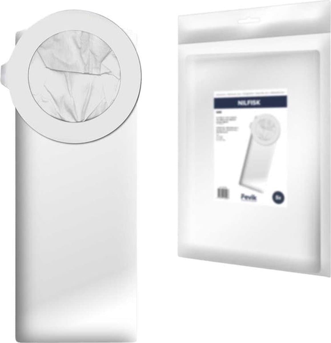 SQOON® - Stofzuigerzakken geschikt voor Nilfisk GD5 / GD5 FLY / rugstofzuiger - 5 stuks — afbeelding 1