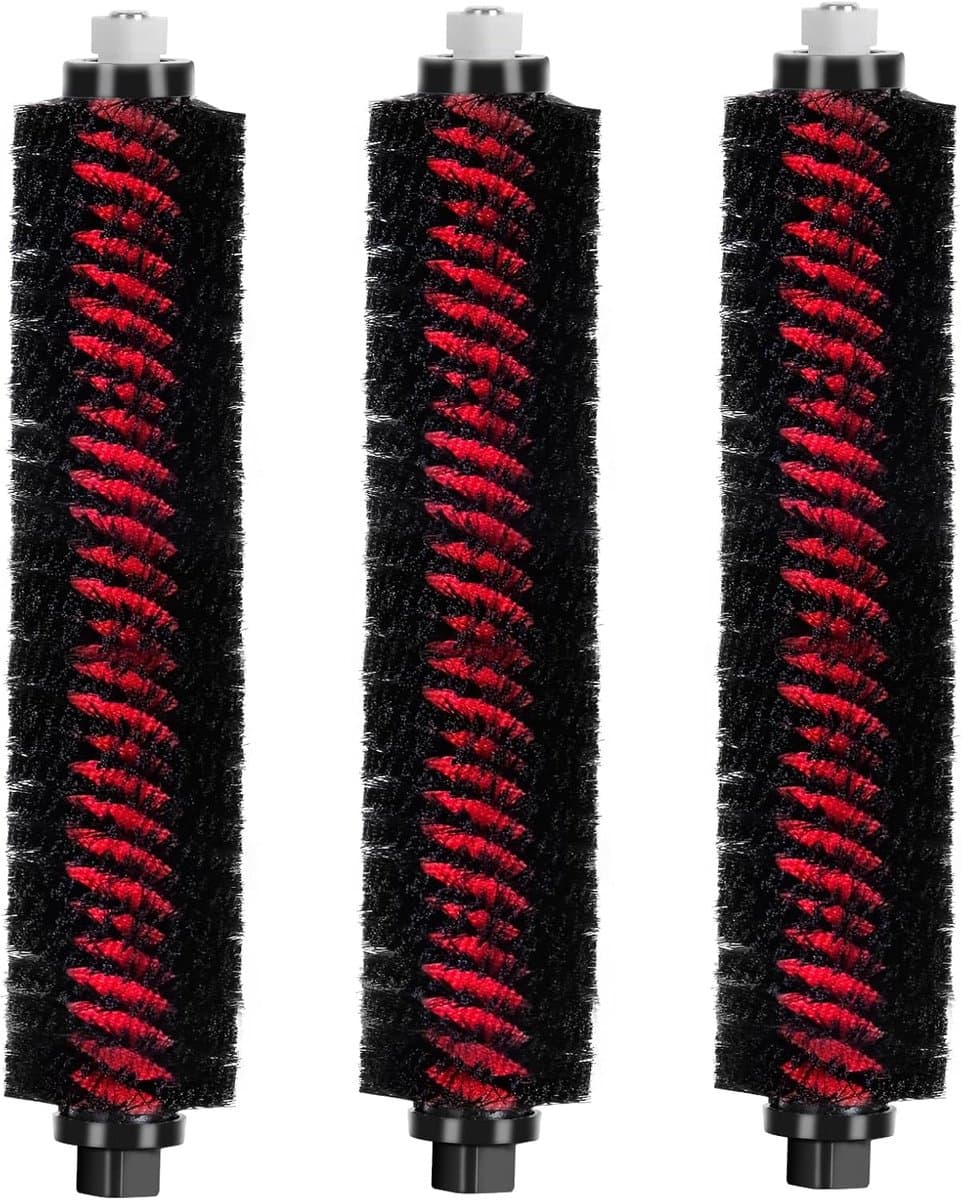 3 stuks hogesnelheidsreinigingsborstel voor Roborock G20/G10/G10S/G10S PRO/G10 SPURE/S7/S70/S75/S8/S7MAXV ULTRA, zelfreinigende borstels voor dweil en station — afbeelding 1