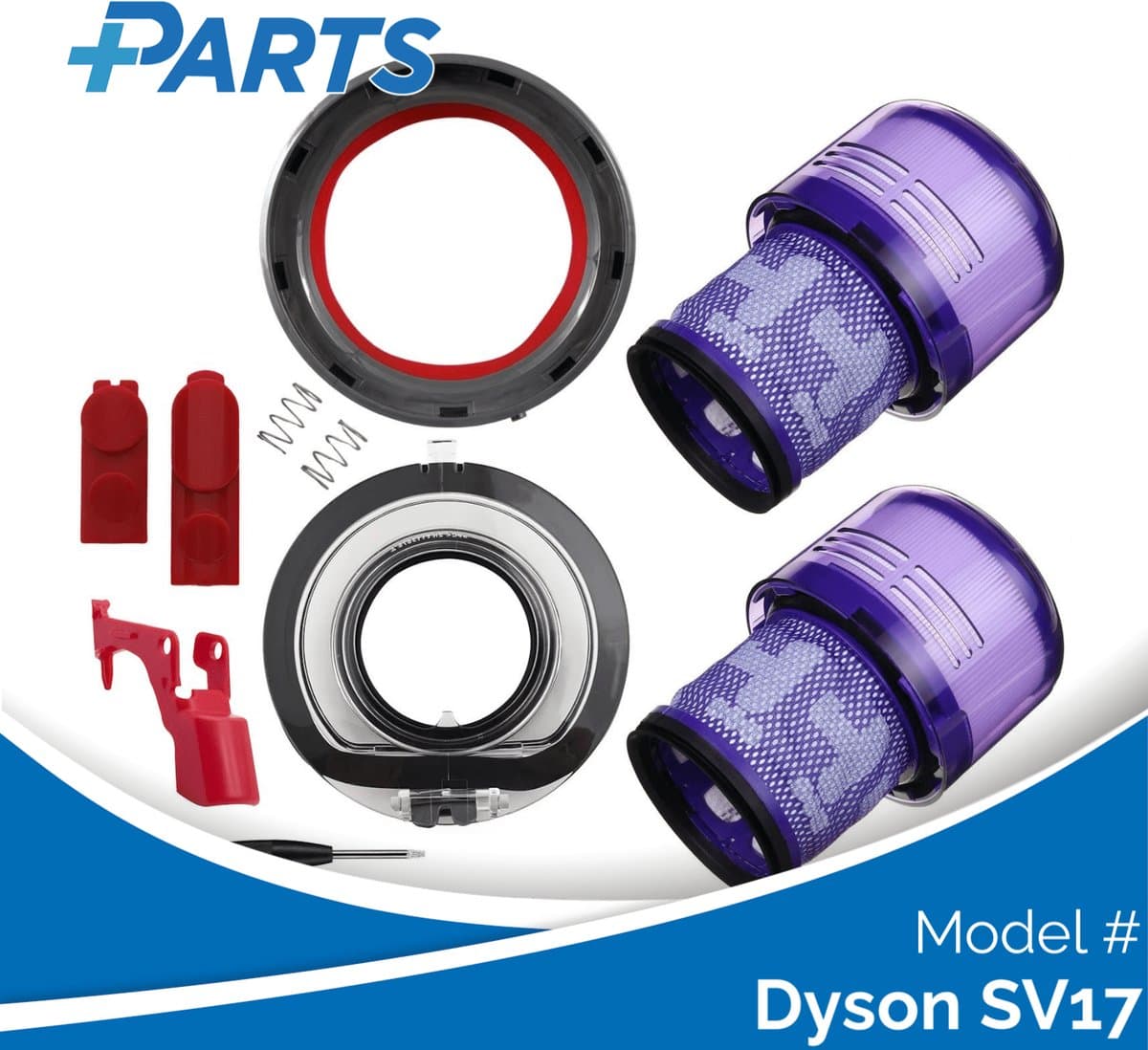 Dyson SV17 Onderhoudsset (Plus.Parts® alternatief voor 970013-02) — afbeelding 1