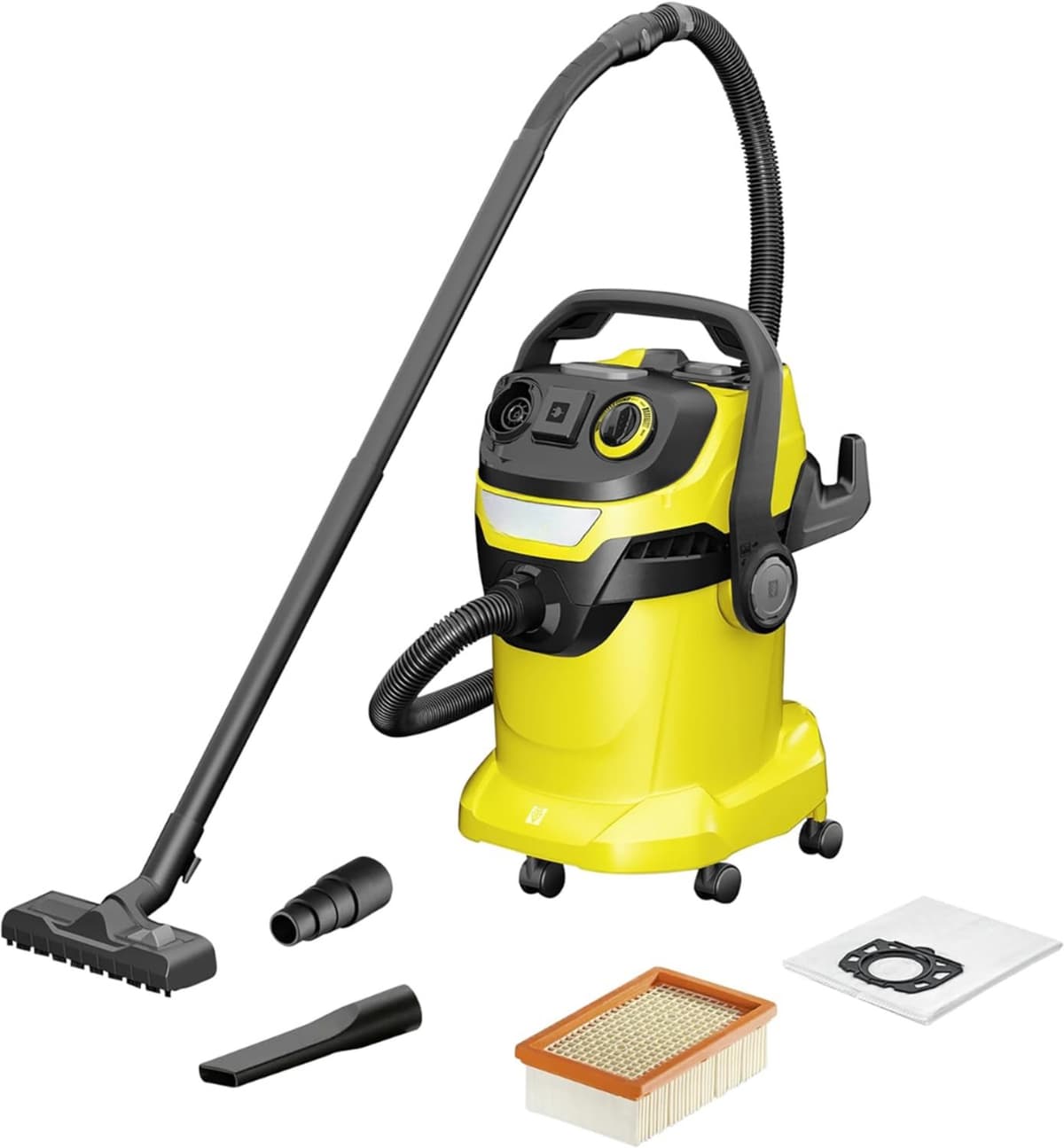 Levo® Karcher Stofzuiger - Bouwstofzuiger - Festool Stofzuiger - Bouwstofzuiger Zonder Zak - Blauw en Zwart - 39cm x 40cm x 70cm — afbeelding 1