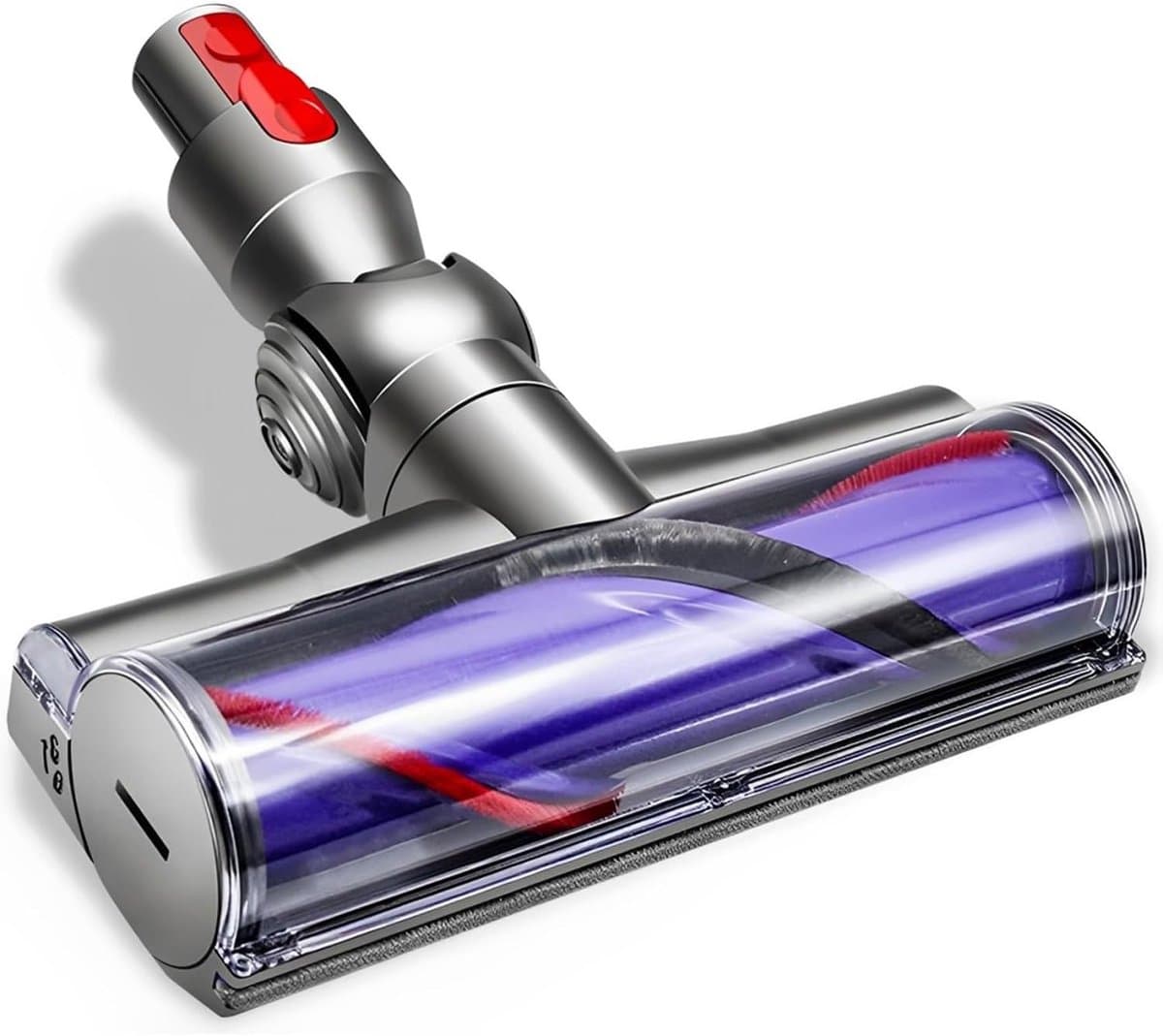 Compatibele borstelkop geschikt voor Dyson stofzuigers V7, V8, V10, V11, V15, motorborstel, accessoire, reserveonderdeel, turbineborstel, turboborstel, vervangingsonderdeel 967483-04 — afbeelding 1