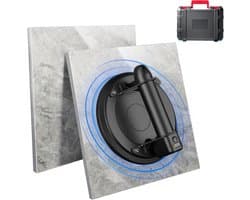 Elektrische Vacuümzuiger - Tegellifter Glaslift - Zwaar Materiaal Verplaatsen - Digitaal Display Real-time - 20 cm Diameter - Zwart