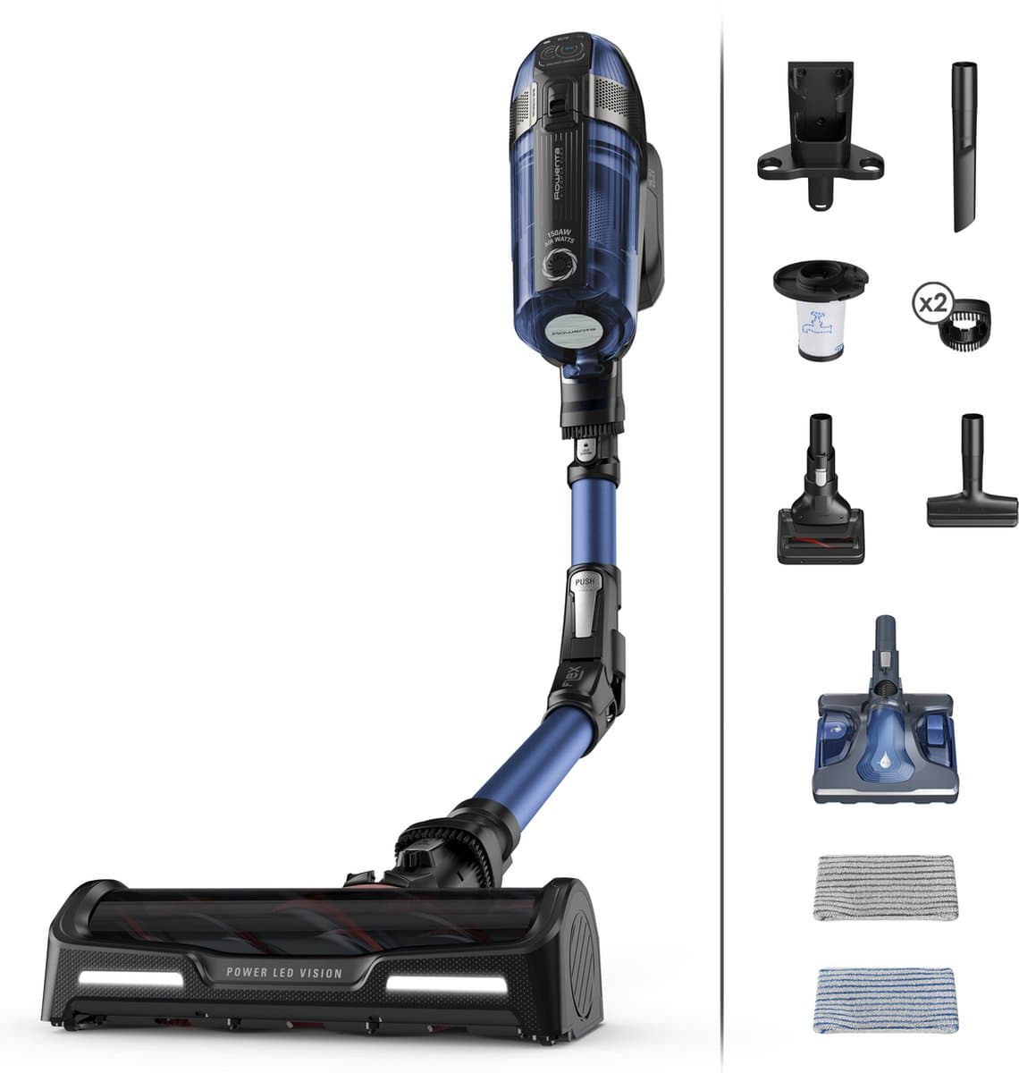 Rowenta X-Force Flex 12.60 Steelstofzuiger RH98C0 — afbeelding 1