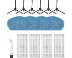 Cosensi - Accessoires voor robotstofzuiger: zijborstels, filters, schoonmaakdoeken, reinigingsborstels