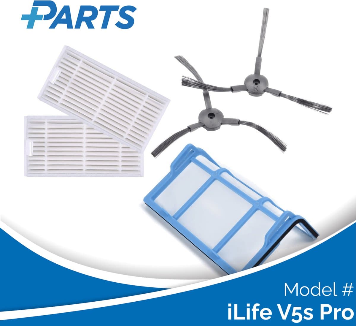iLife V5s Pro Onderhoudsset (Plus.Parts® alternatief voor V3 / V5 MAINTENANCE SET) — afbeelding 1