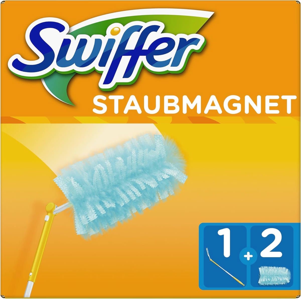 Stofmagneet XXL Starterset met Telescoopgreep en Doekjes — afbeelding 1