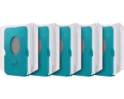 5 Stuks Stofzuigerzakken -VCA-ADB95 Stofzuiger Filter Zakken - Stofzakken - Stofzuiger Vuil Verwijdering Tas -voor Samsung Bespoke Jet VCA-ADB95 Clean Station VS20A95923W reserveonderdelen