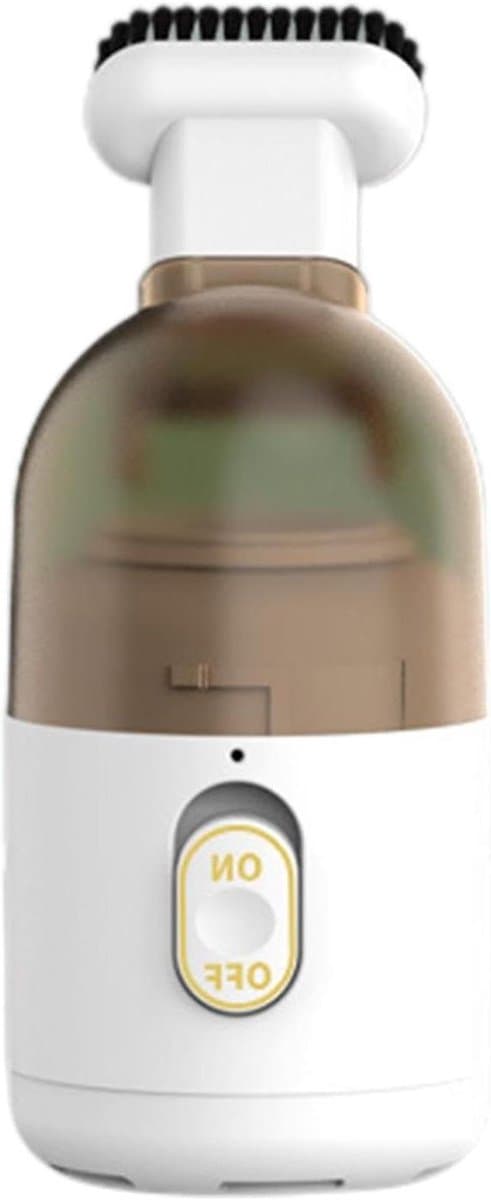 Tafelreiniger Stofzuiger - Mini Stofveger - Bureau Opruimen - Draadloos Oplaadbaar - Compact Formaat - Wit — afbeelding 1
