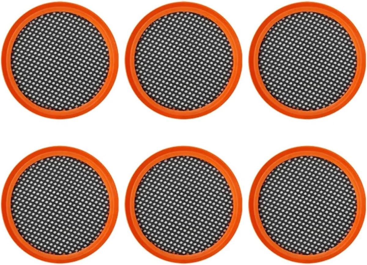 6 stuks -Vervangingsfilters - Filterset- Geschikt voor Philips SpeedPro & SpeedPro Aqua stofzuigers - Filteraccessoires voor FC8009/01, FC6721, FC6722, FC6723, FC6724, FC6725, FC6726, FC6727, FC6728 en FC6729 — afbeelding 1