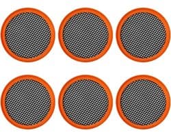 6 stuks -Vervangingsfilters - Filterset- Geschikt voor Philips SpeedPro & SpeedPro Aqua stofzuigers - Filteraccessoires voor FC8009/01, FC6721, FC6722, FC6723, FC6724, FC6725, FC6726, FC6727, FC6728 en FC6729