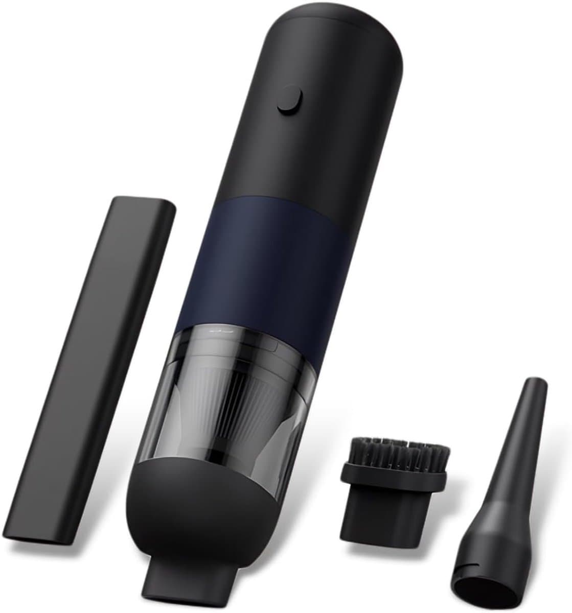 Draadloze handstofzuiger, kleine 120W 6000PA krachtige zuigkracht draagbare autostofzuiger, USB oplaadbare mini-stofzuiger, geschikt voor thuis, auto, tapijt en het reinigen van dierenharen (blauw). — afbeelding 1