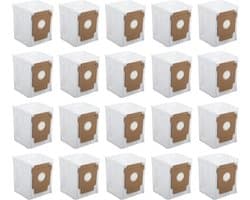 Verpakking van 20 stofzakken voor Roomba 105/Plus 405/Plus 505/Max 705/Combo 2 Essential robotstofzuigers- inhoud 3 liter- smeltgeblazen vezel en niet-geweven stof- geavanceerde filtratie