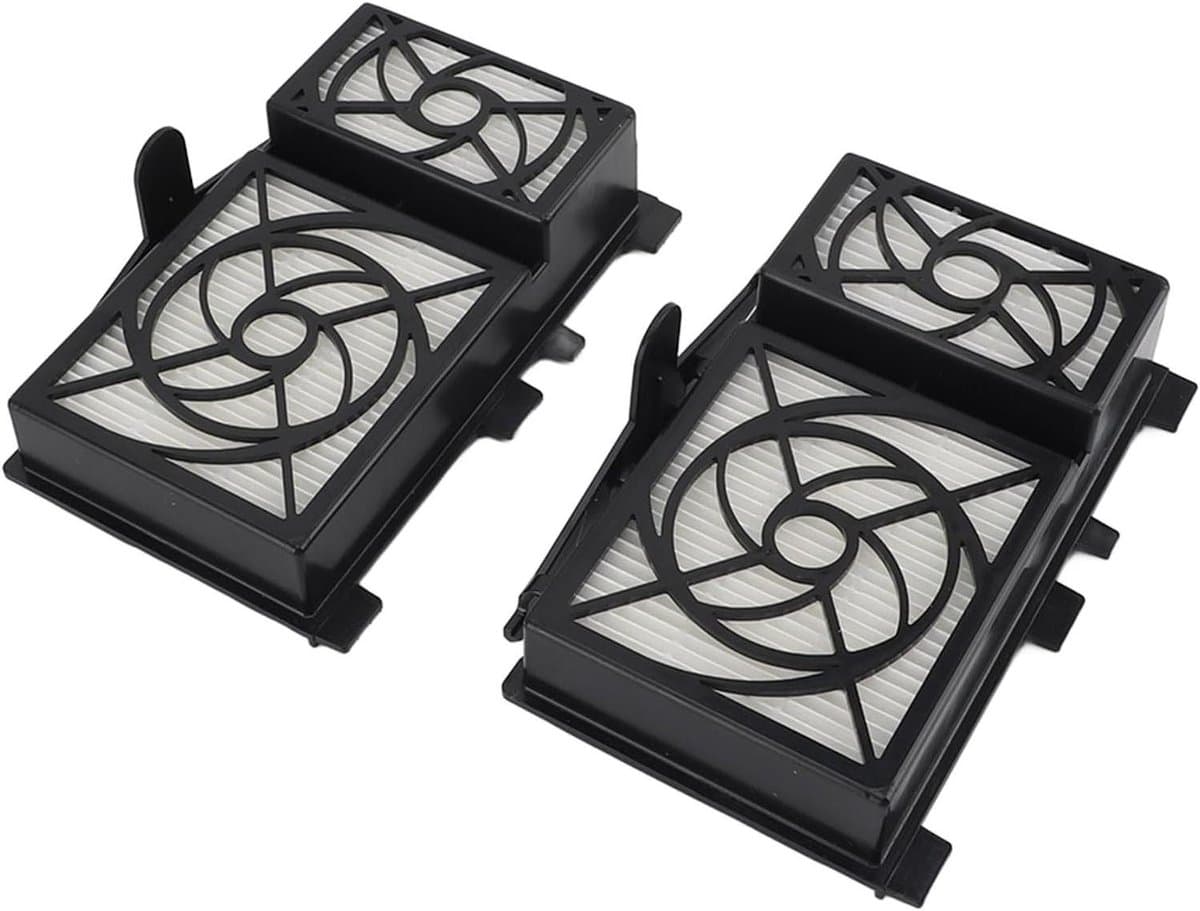 Allecto Plus - Vervangingsfilter voor stofzuiger, 2 stuks, hoog rendement, milieuvriendelijk materiaal met HEPA-filter. — afbeelding 1