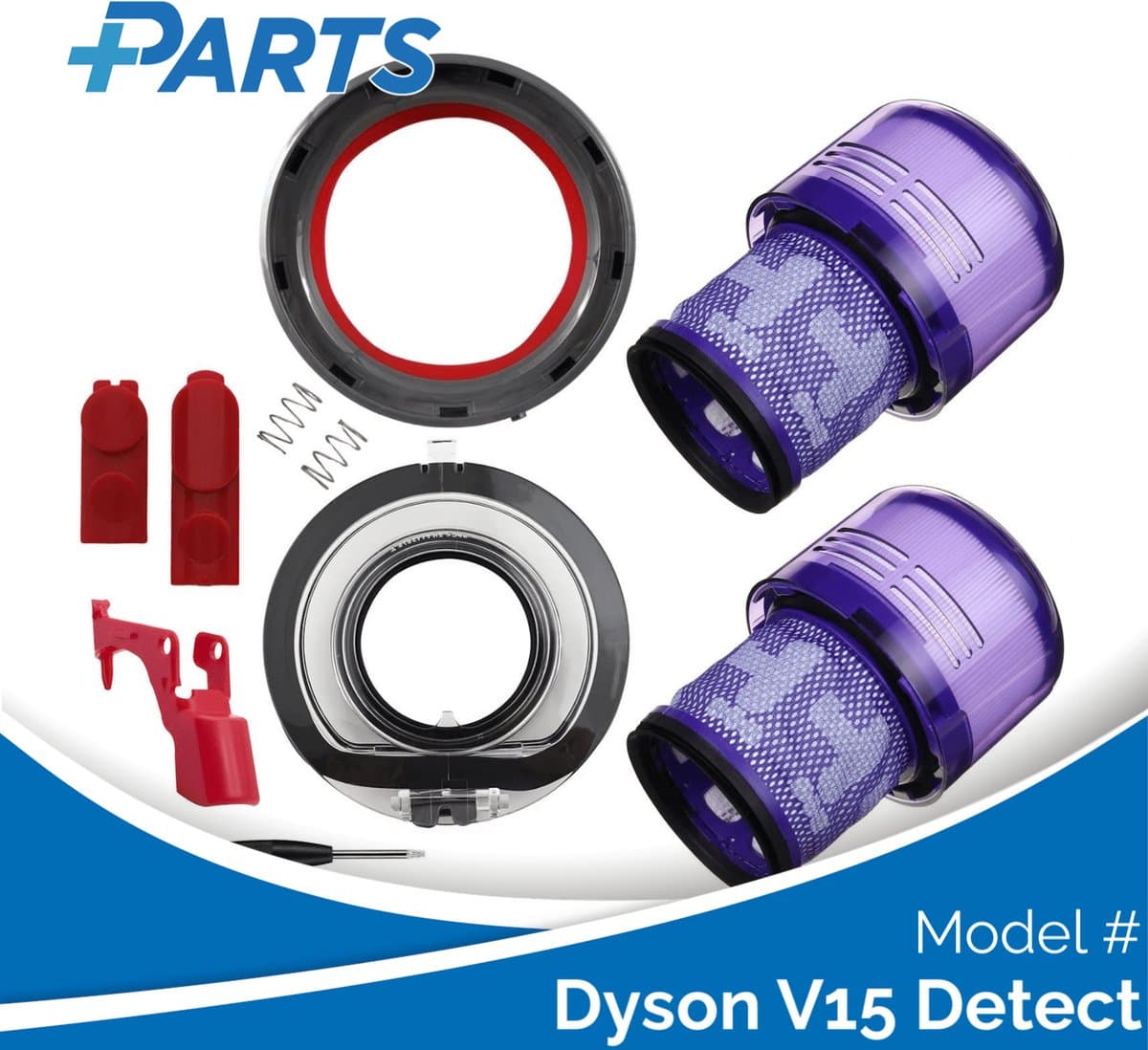 Dyson V15 Detect Onderhoudsset (Plus.Parts® alternatief voor 970013-02) — afbeelding 1