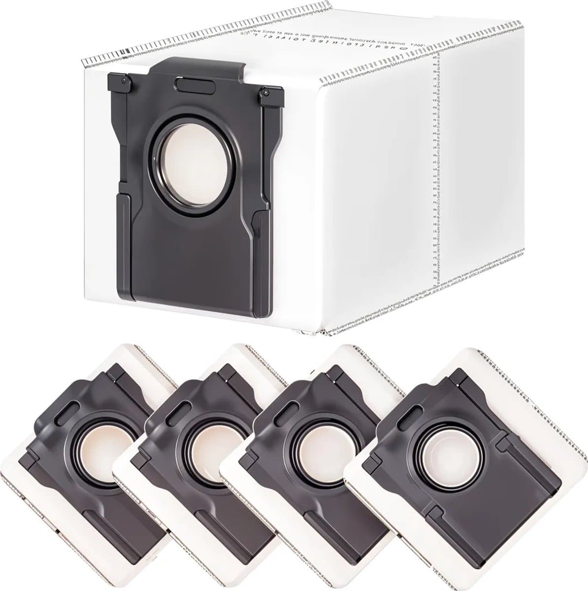 5 stofzuigeropbergzakken Geschikt voor de Dreame L10s Pro Ultra Heat / X40 Ultra Complete / L40 Ultra — afbeelding 1