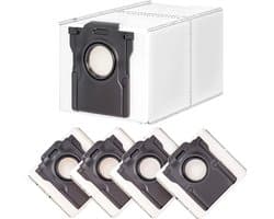 5 stofzuigeropbergzakken Geschikt voor de Dreame L10s Pro Ultra Heat / X40 Ultra Complete / L40 Ultra
