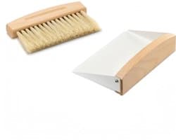 Mini Stofpan en Borstel - Tafelveger Combo - Kruimels Opruimen - Compact Magnetisch Ontwerp