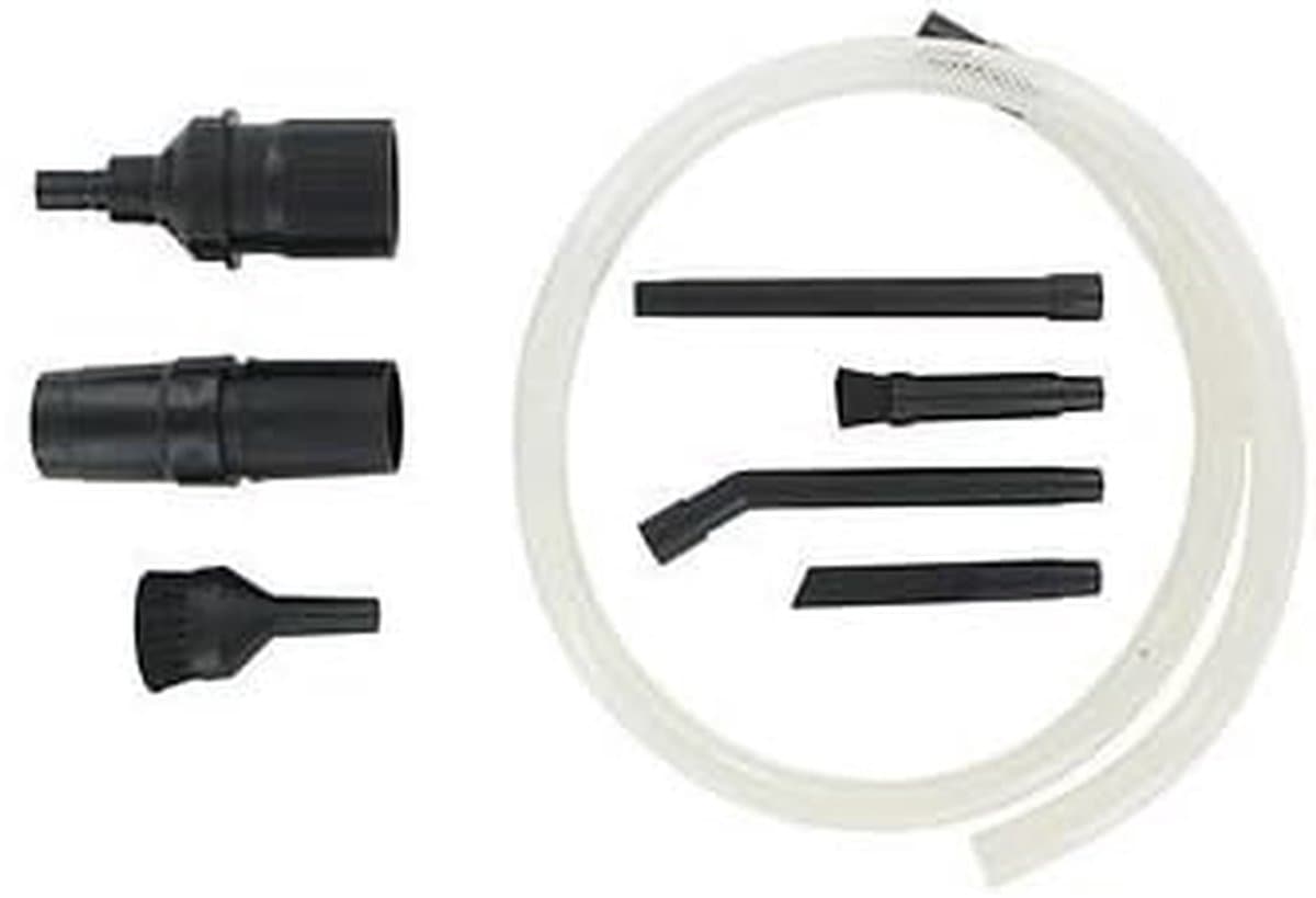 Mini Stofzuiger Opzetstukken - Schoonmaak Kit - Kleine Oppervlakken Reinigen - Compatibel Onderdeel - Set van 4 - Zwart — afbeelding 1
