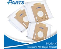 Ecovacs T9 AIVI Station (CH1918) Stofzakken (3 Stuks, Plus.Parts® alternatief voor D-DB03)
