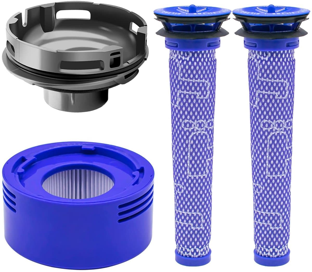 Motorachterklep geschikt voor Dyson V7 en V8 stofzuigers, inclusief 1 motorachterklep, 1 achterfilter en 2 voorfilters. — afbeelding 1