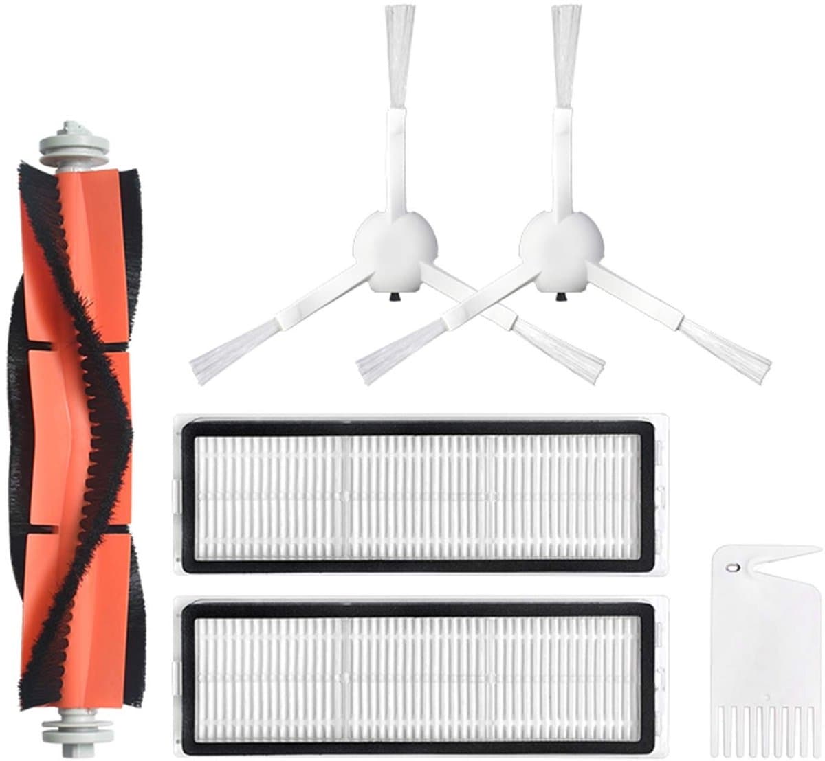 aladdien - Professionele Hoofdrolborstel - Vervangingsborstels - Geschikt voor Xiaomi Mijia 1C - Efficiënt Dweilen - Inclusief Filters en Borstels — afbeelding 1