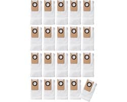 Eufy Omni S1 (Pro) en Omni S2 Serie Stofzakken (20 Stuks, Plus.Parts® alternatief voor T29B9)