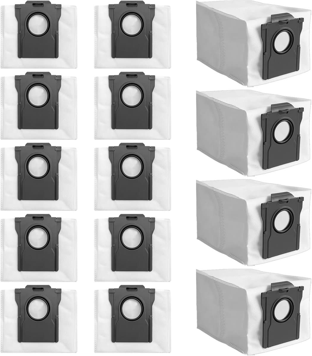 Set van 14 stofzuigerzakken geschikt voor Dreame X40 - X50 Ultra Complete - geschikt voor L10s Plus — afbeelding 1