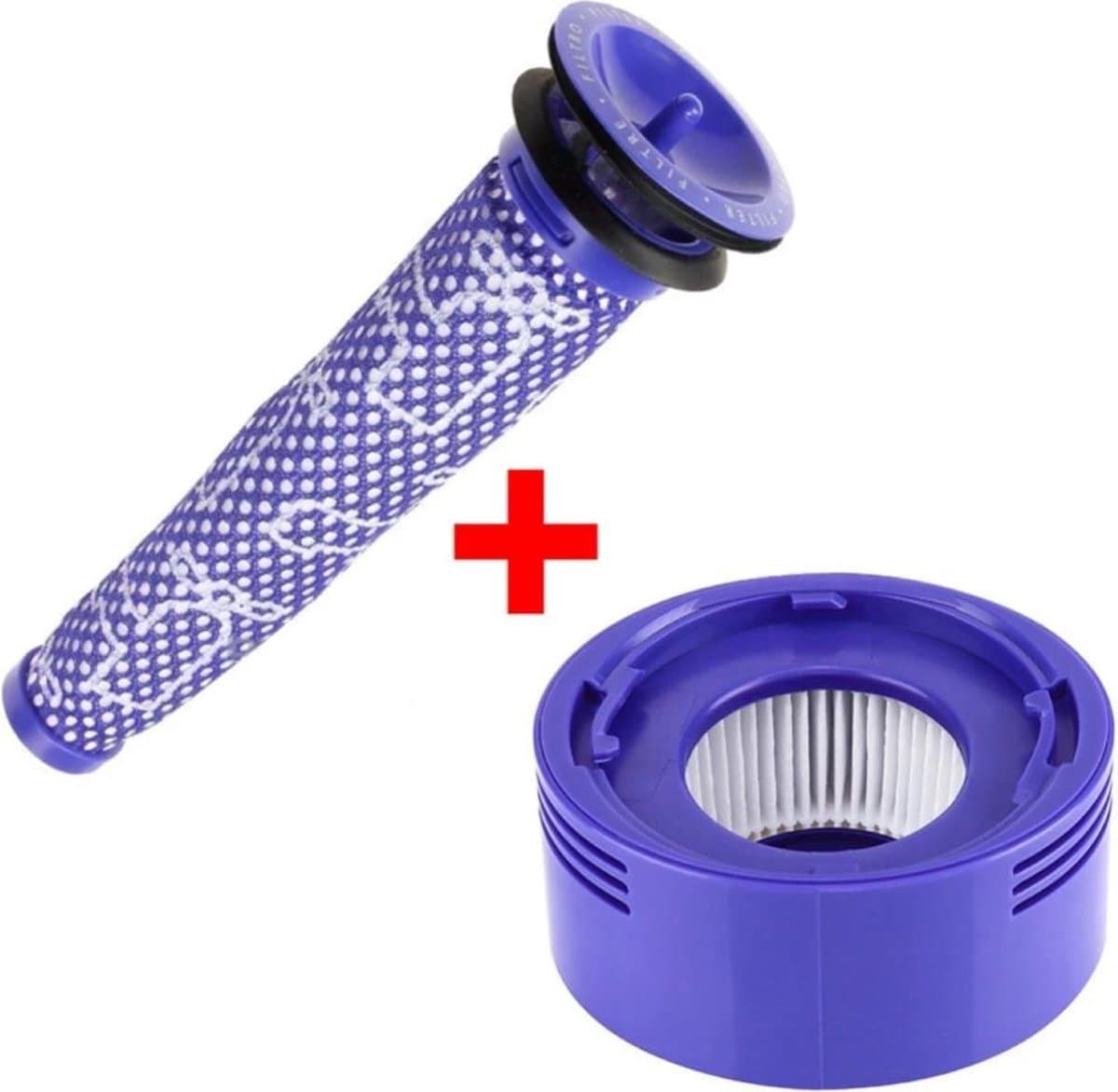 Pre- & Post Filter geschikt voor Dyson V7 en V8 Set HEPA Accessoires Vervanging 96747801 DC58, DC59, DC61, DC74 — afbeelding 1