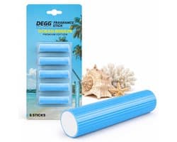 DEGG® – Geurstaafjes voor Stofzuiger – Ocean Breeze – Verfrist tijdens het Stofzuigen – 5 Stuks