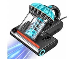Matrasstofzuiger met UV-Licht – 18 kPa Zuigkracht, 550W, HEPA-Filter, Hete Lucht en Dubbel Stofreservoir