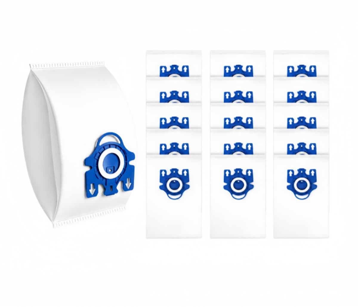 16 Stuks GN Stofzuigerzakken Geschikt voor Miele - Classic C1, Complete C1, C2 & C3 - Compact C1/C2 - Vervangende Stofzakken — afbeelding 1