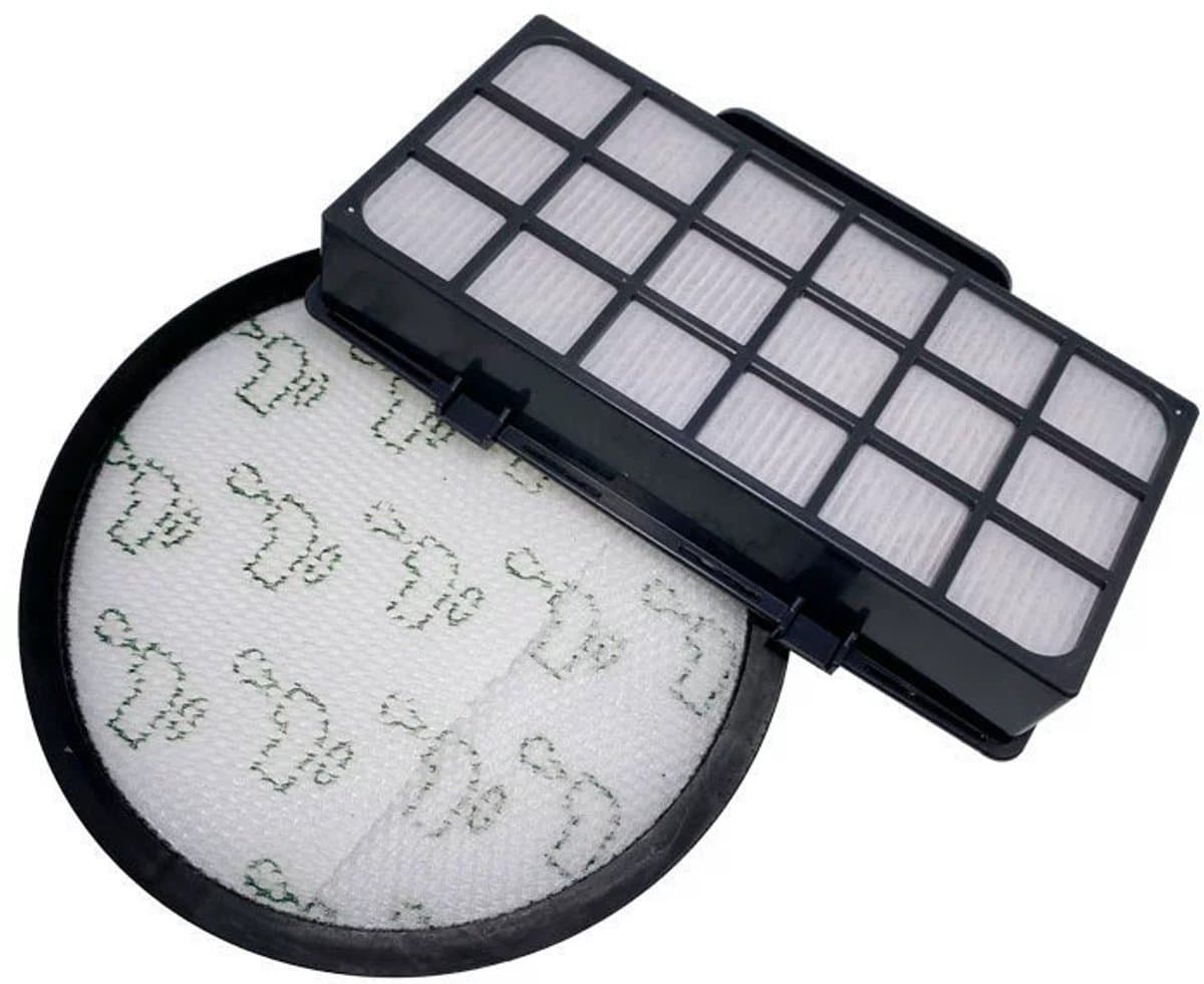 HEPA filter & Motor filter - geschikt voor Rowenta Silence Force Cyclonic X-Treme Power RO7611 RO7634 RO7623 & ZR903701 filtersysteem - geschikt voor Rowenta steelstofzuiger - Wit — afbeelding 1