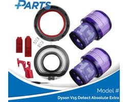 Dyson V15 Detect Absolute Extra Onderhoudsset (Plus.Parts® alternatief voor 970013-02)