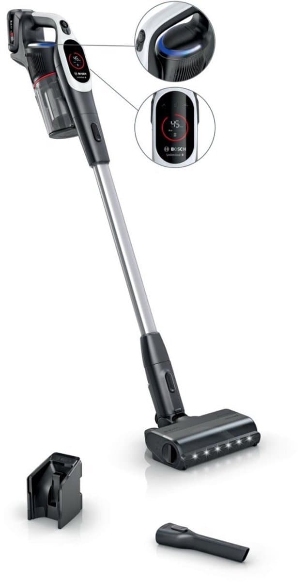 Bosch BCS931WBA Unlimited 9 steelstofzuiger — afbeelding 1