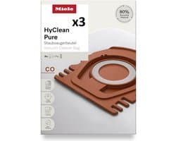 3x Miele CO HyClean Pure stofzuigerzakken - geschikt voor de Guard M1 serie