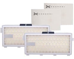 Kleanburg ® Filterset geschikt voor Miele – 2x HEPA H13 Filters + 2x Motorfilters – Vervangt Miele SF-HA50 – Classic C1, Compact C1 & C2, Complete C2 & C3, Guard S1/L1/M1 en S4000 series