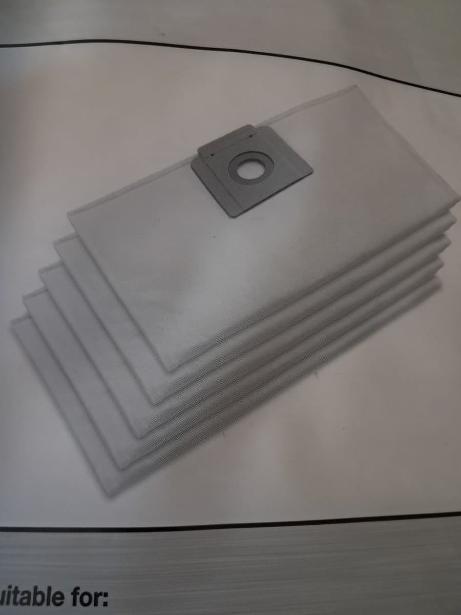 Karcher Synthetische Stofzak - 5 stuks - Maat Klasse M — afbeelding 1