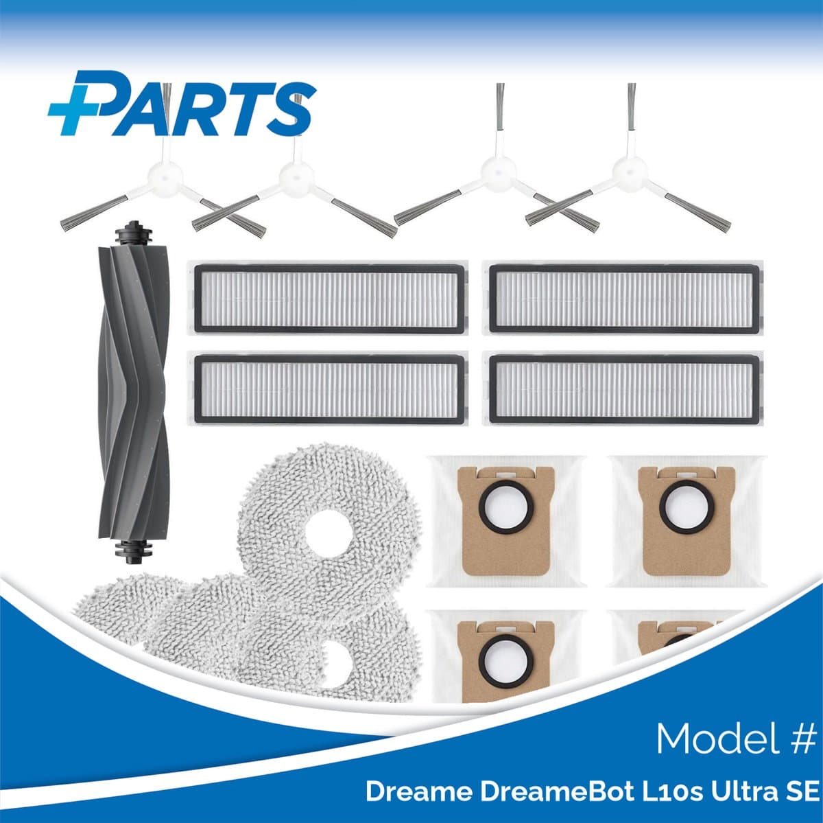 Dreame L10s Ultra SE Onderhoudsset (Plus.Parts® alternatief voor RAK11) — afbeelding 1