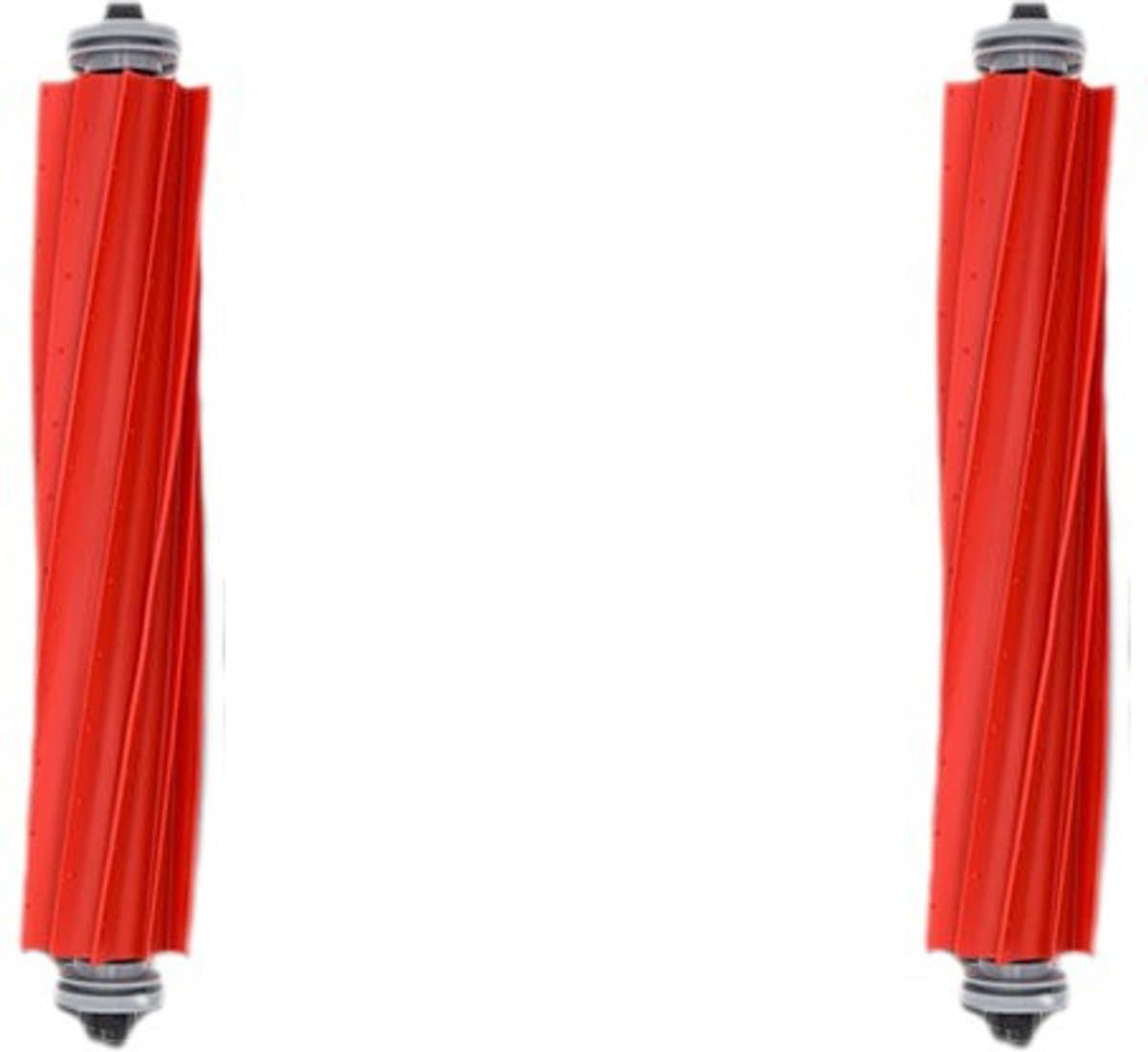Rubberen hoofdborstel - GESCHIKT voor Roborock S7/ S7+/S7 MaxV/ S7 MaxV Plus/ S7 MaxV Ultra/ Q7/ Q7+/ Q7 Max/ Q7 Max+/ T7 Plus / T7S Plus - Robotstofzuiger - 2 STUKS — afbeelding 1