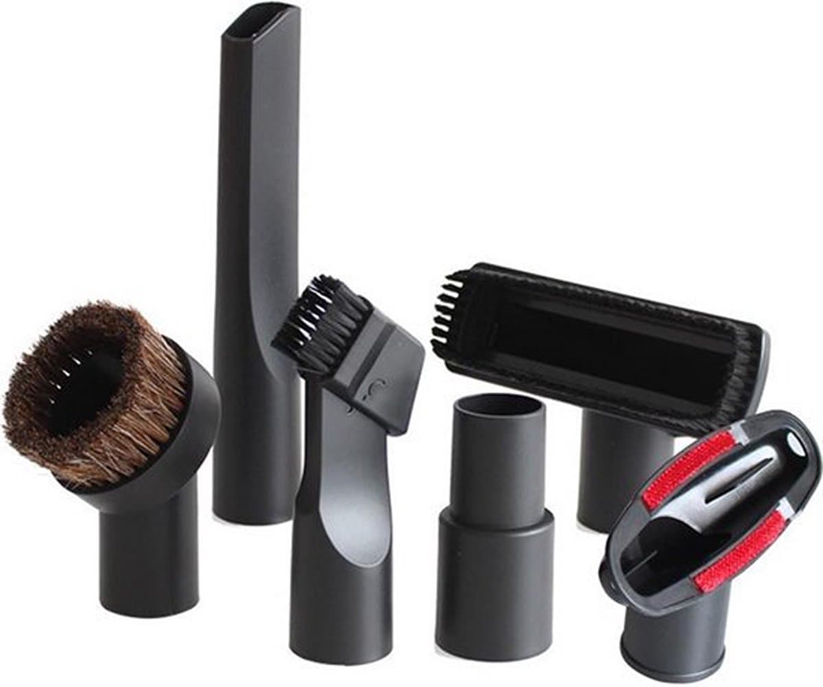 Knaak Stofzuiger Hulpstukken Set - 6-delig - Universeel - Geschikt Voor Miele, Philips, AEG & Meer — afbeelding 1