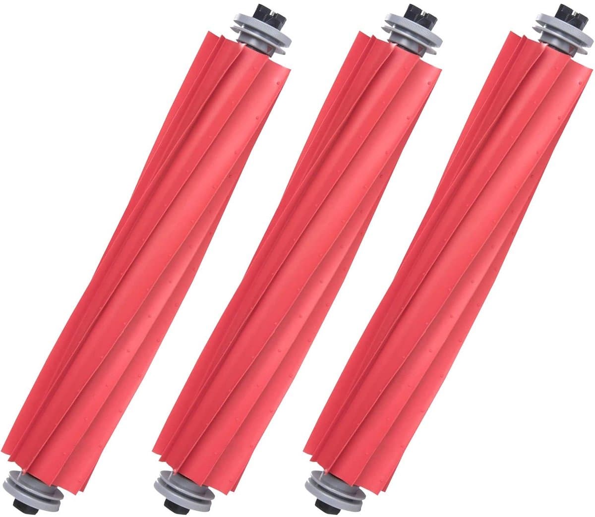 Roborock S7, Q5, Q7, Qrevo en QV Serie Hoofdborstelset (3 Stuks, Plus.Parts® alternatief voor 8.02.0079) — afbeelding 1