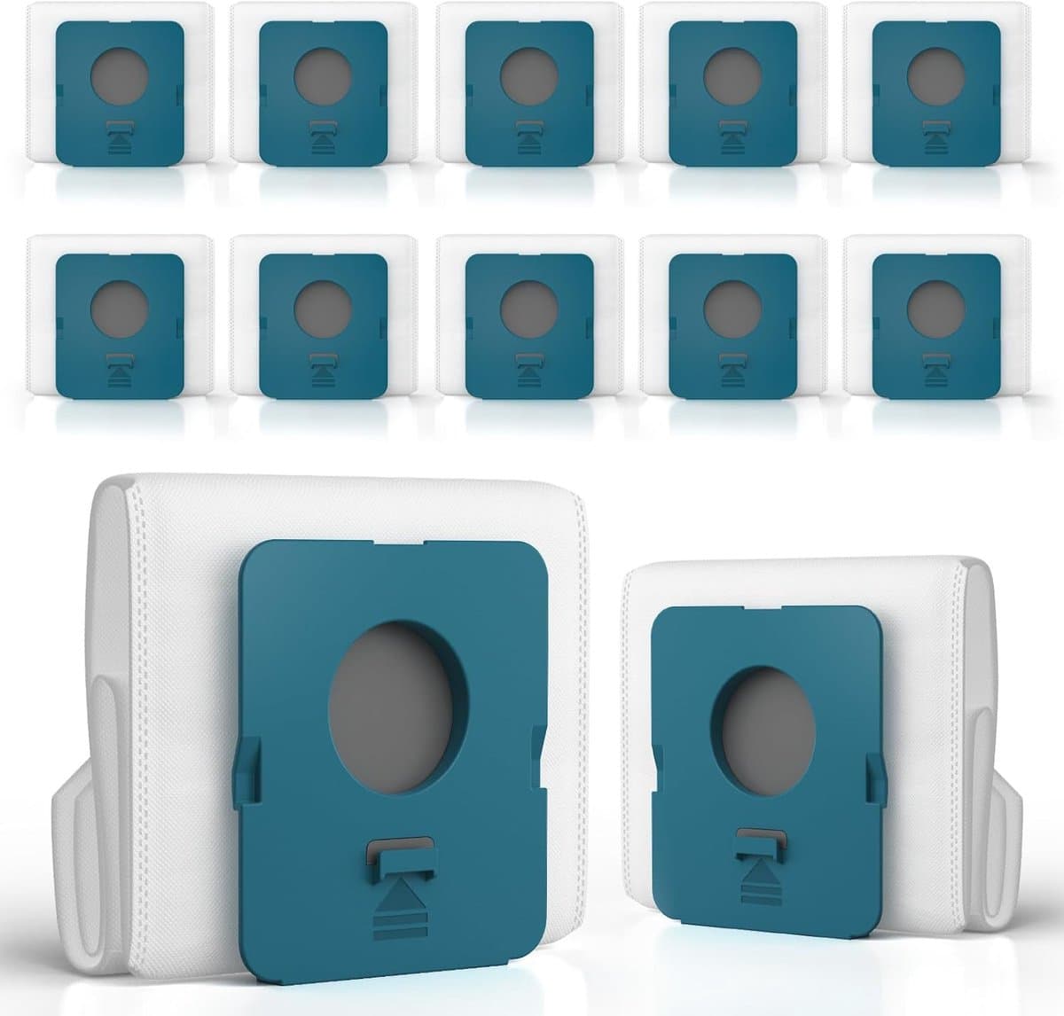 12 stuks Stofzuigerzakken - Stofzuigerzak - Stofzuigerzakken geschikt Geschikt voor SAMSUNG BESPOKE VS20A95923W stofzuiger - Vervangt SAMSUNG BESPOKE VS20A95923W — afbeelding 1