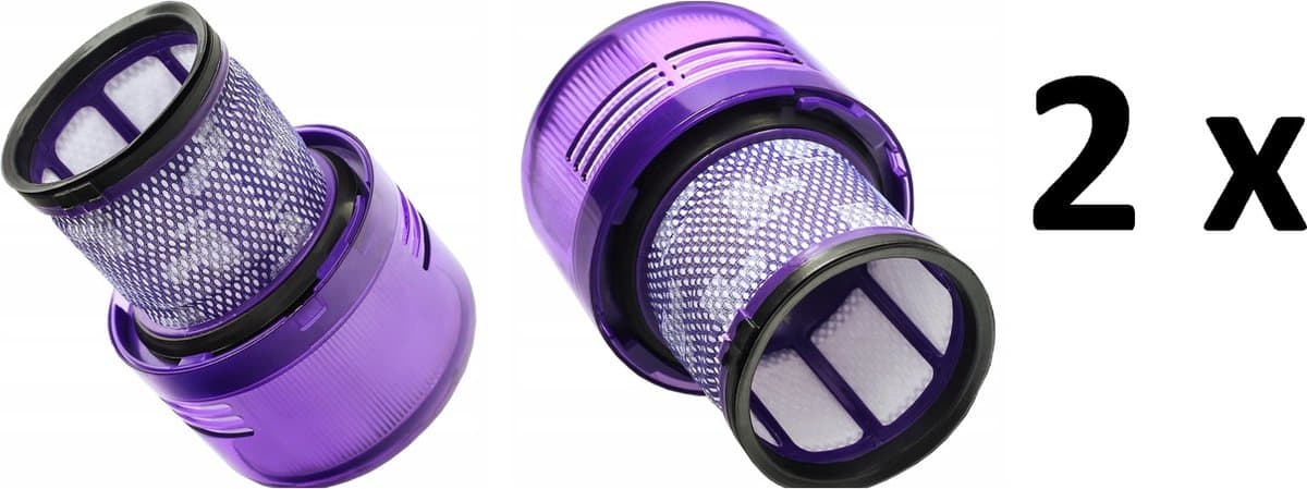 HEPA-filter - 2 stuks - vervanging geschikt voor DYSON: V11, V11 Absolute, V11 Absolute Pro, V11 Animal Plus, V11 SV14, V11 Animal, V11 Absolute Pro, V11 Torgue Drive, V11 Total Clean, V15, SV14, onderdelen vervangen # DY-970013-02 — afbeelding 1