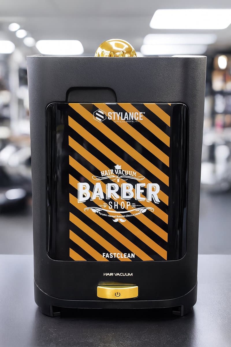 Stylance Hair Vacuum – Kappersstofzuiger 1400W | Automatisch & Handmatig | 2.7L | HEPA-filter | Voor Barbershop & Salon — afbeelding 1