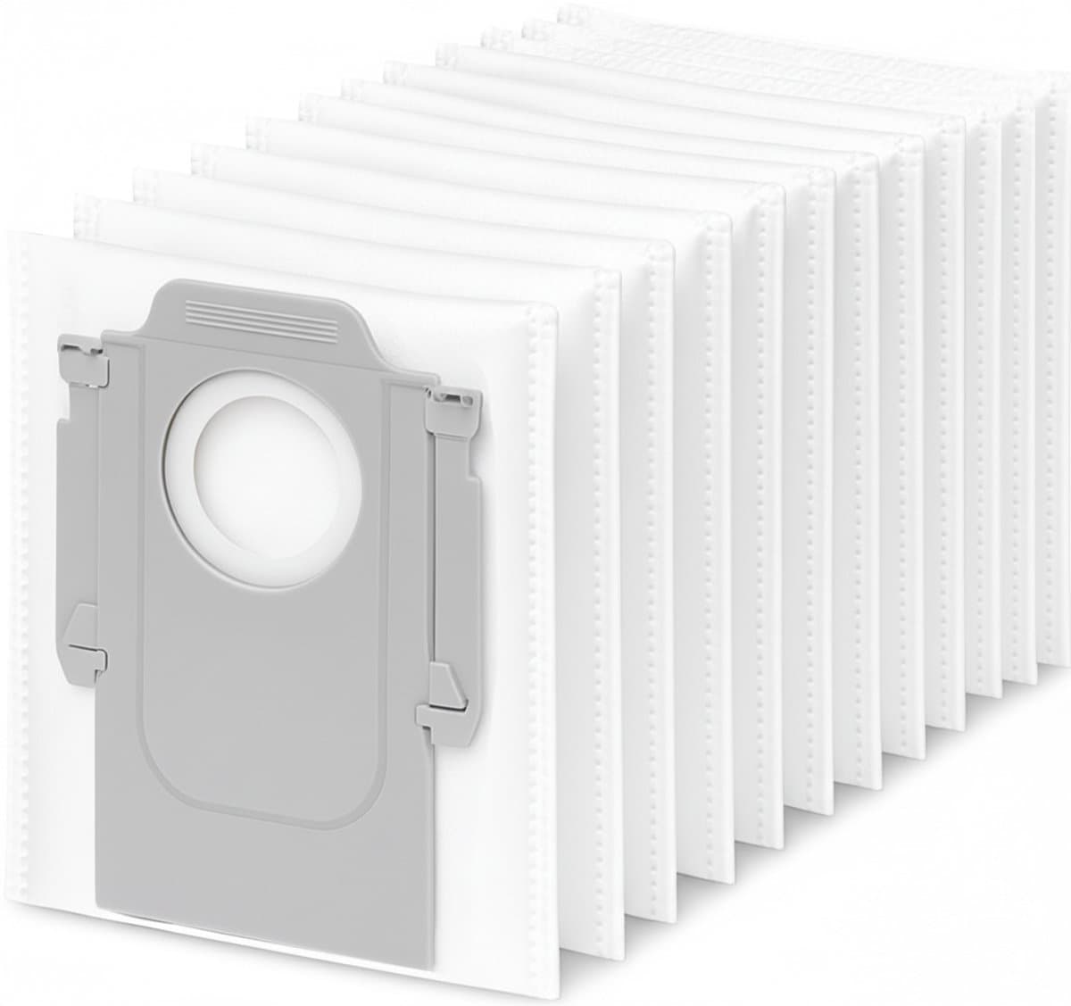 12x Stofzuigerzakken geschikt voor Roborock Q5+, Q5 pro + , Q7+ en Q7 Max+, S7 MaxV Ultra, S7 Pro Ultra, Q8+ max en pro, S8+ S8 Pro Ultra stofzakken zakken zuigstation — afbeelding 1