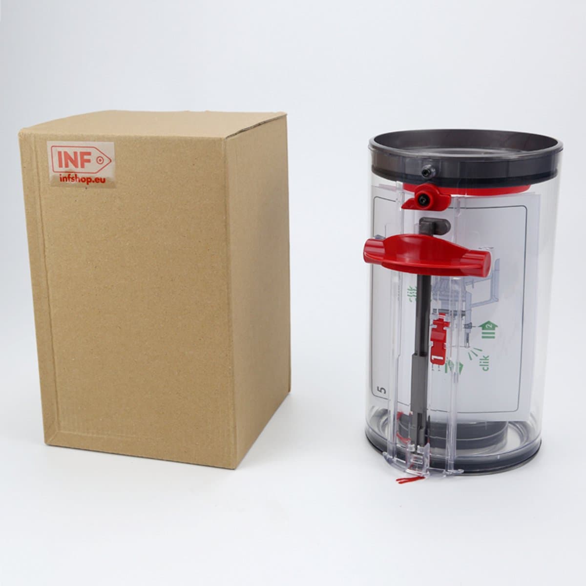 Stofcontainer Geschikt voor Dyson V11, V15, SV14, SV15, SV22 stofzuigers — afbeelding 1