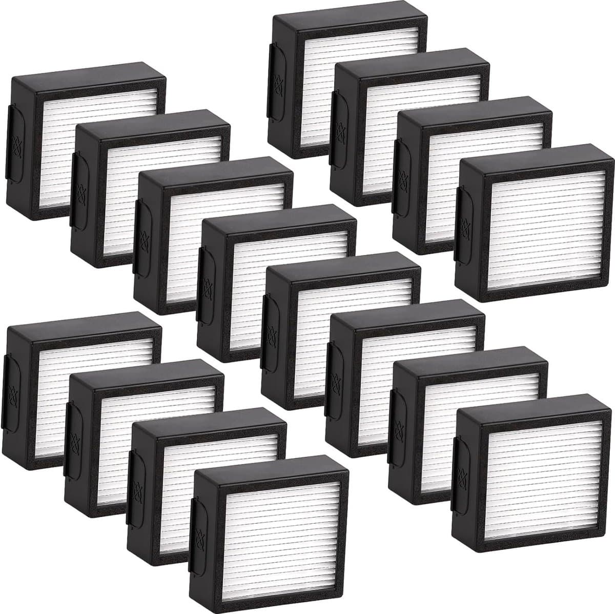 J7+ Premium 16 stuks Vervanging HEPA-filter Compatibel met iRobot Roomba Combo J7+/Combo J7 plus Robotic Stofzuiger HEPA-filters Accessoire Kit 16 Stuks (ALLEEN VOOR Combo J7+) — afbeelding 1