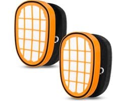 2 Stuks - Alternatief Filter - Filter geschikt voor Philips Speedpro Max, Max Aqua en Max Aqua Plus - Voor FC6812/6814/6822/6823/6908 - - Wasbaar - Duurzaam - Reserveonderdelen accessoires